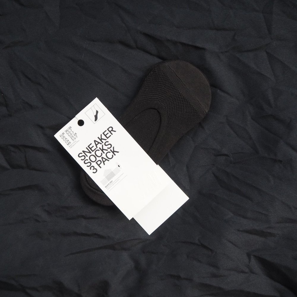 H&M Sneaker Socks No-Show - 3 Pack